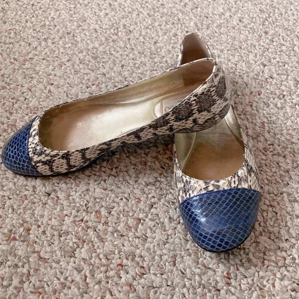 Jimmy Choo Ballet Pumps - Size EU 38.5 - US 8.5